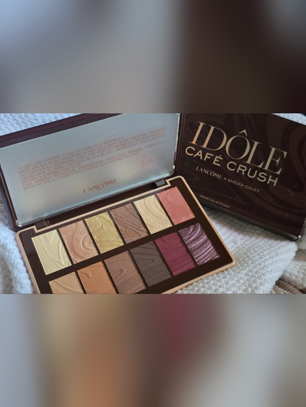Lancôme Idôle Café Crush Eyeshadow Palette — NEW